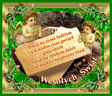 Aniołki z opłatkami